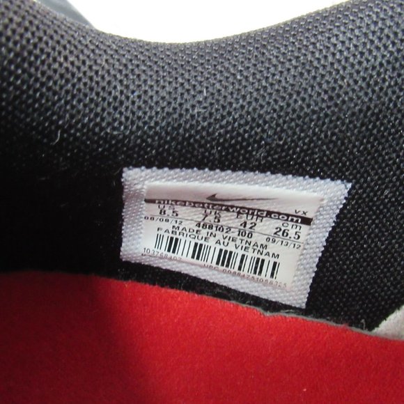 Nike Air Ring Leader Low Mens Black Red White Size 8.5 main image 5